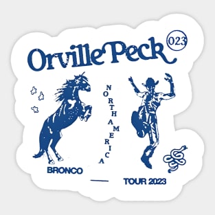 Orville Peck Retro Country Sticker